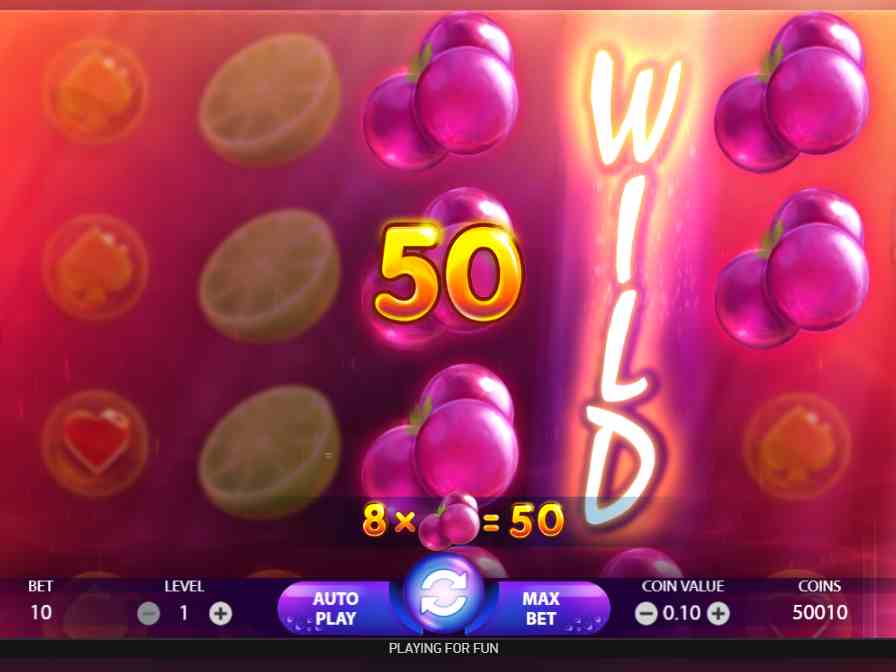 Игровой автомат Berry Burst Бонусная опция в слоте Berry Burst